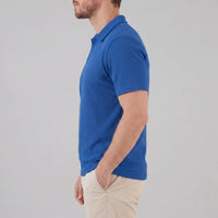 Archer Open Collar Ribbed Polo