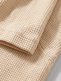 Dylan Waffle Knit Polo and Shorts Set