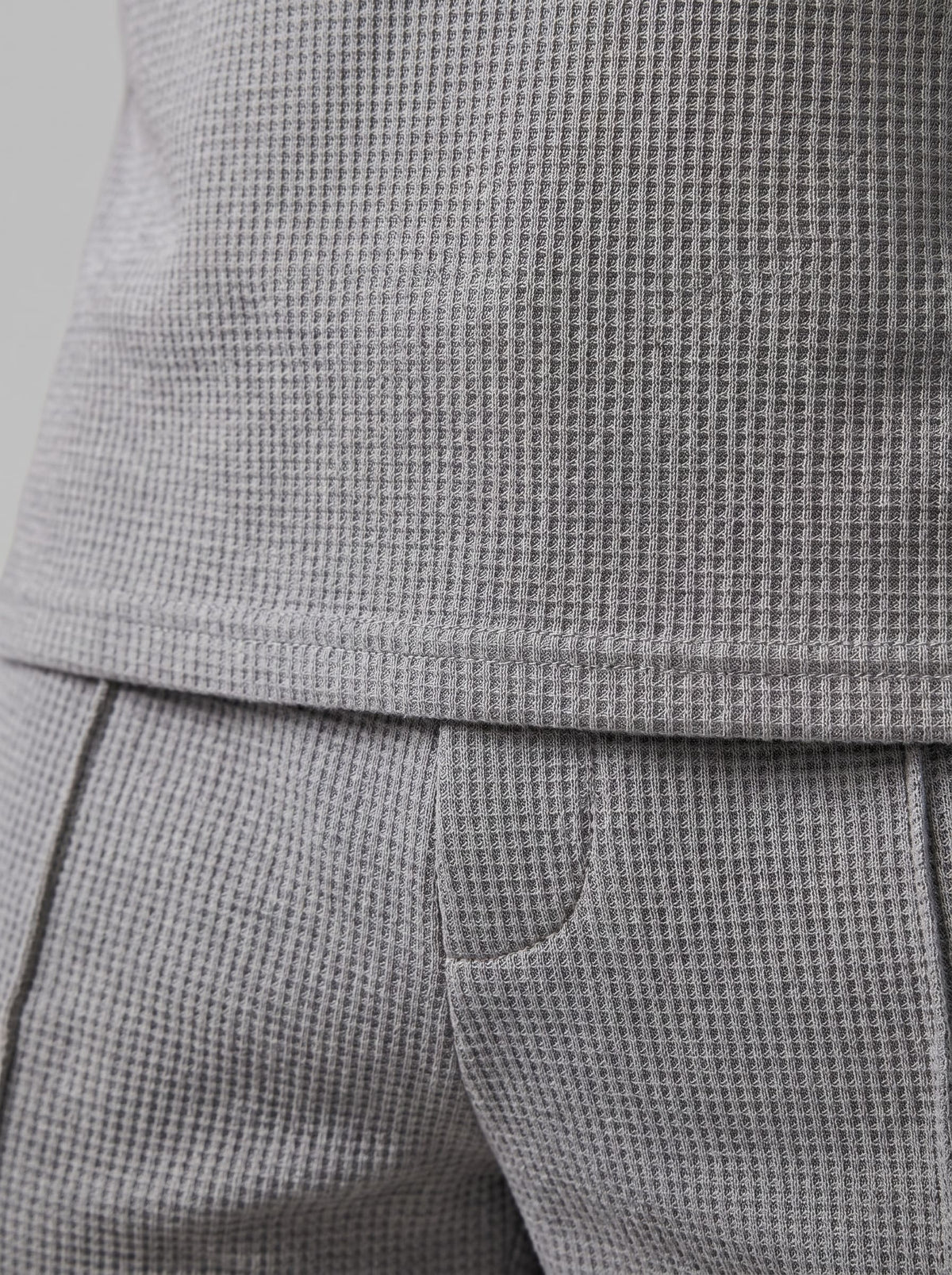 Dylan Waffle Knit Polo and Shorts Set