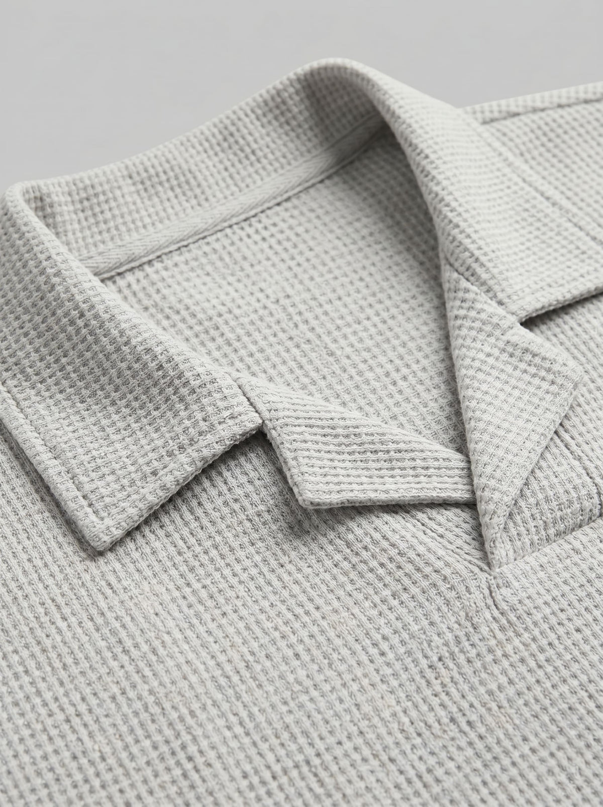 Dylan Waffle Knit Polo and Shorts Set_5