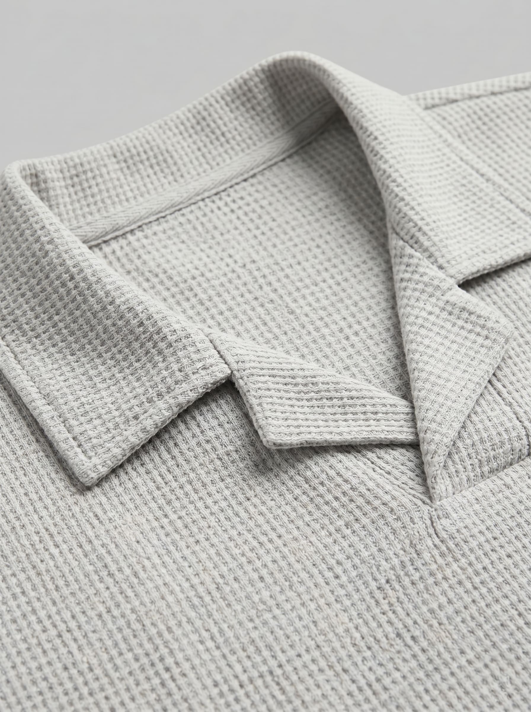 Dylan Waffle Knit Polo and Shorts Set