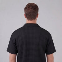 Easton Waffle Knit Half Zip Polo and Shorts Set