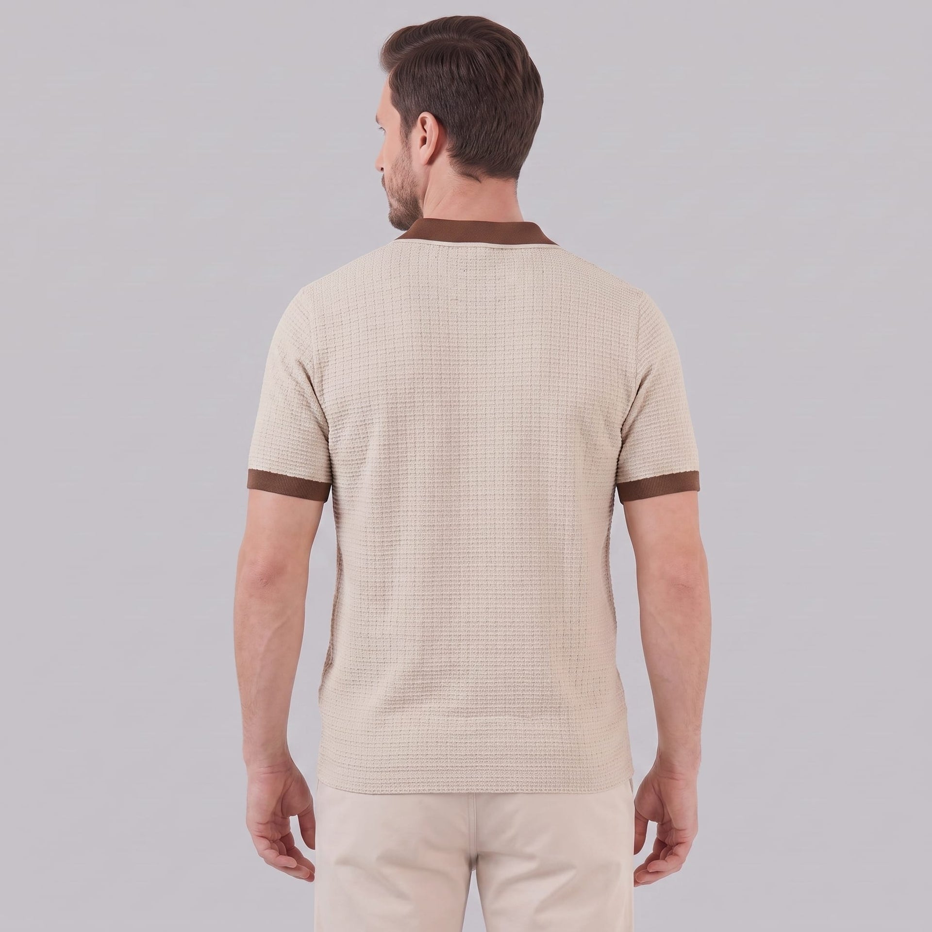 Bellamy Contrast Trim Knit Polo
