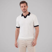 Bellamy Contrast Trim Knit Polo