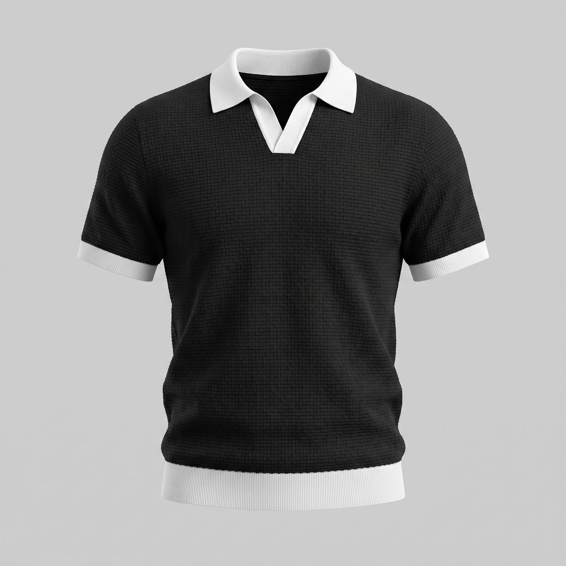 Bellamy Contrast Trim Knit Polo
