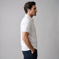 Benson Textured Knit Polo Shirt