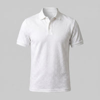 Benson Textured Knit Polo Shirt