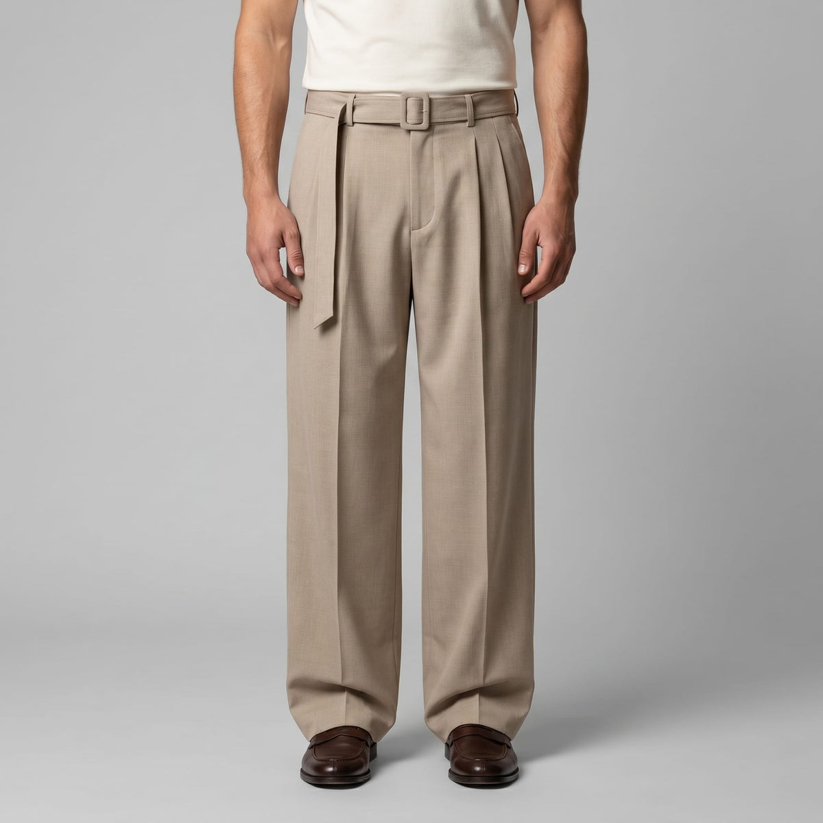 Cortland Belted Wide Leg Pants
