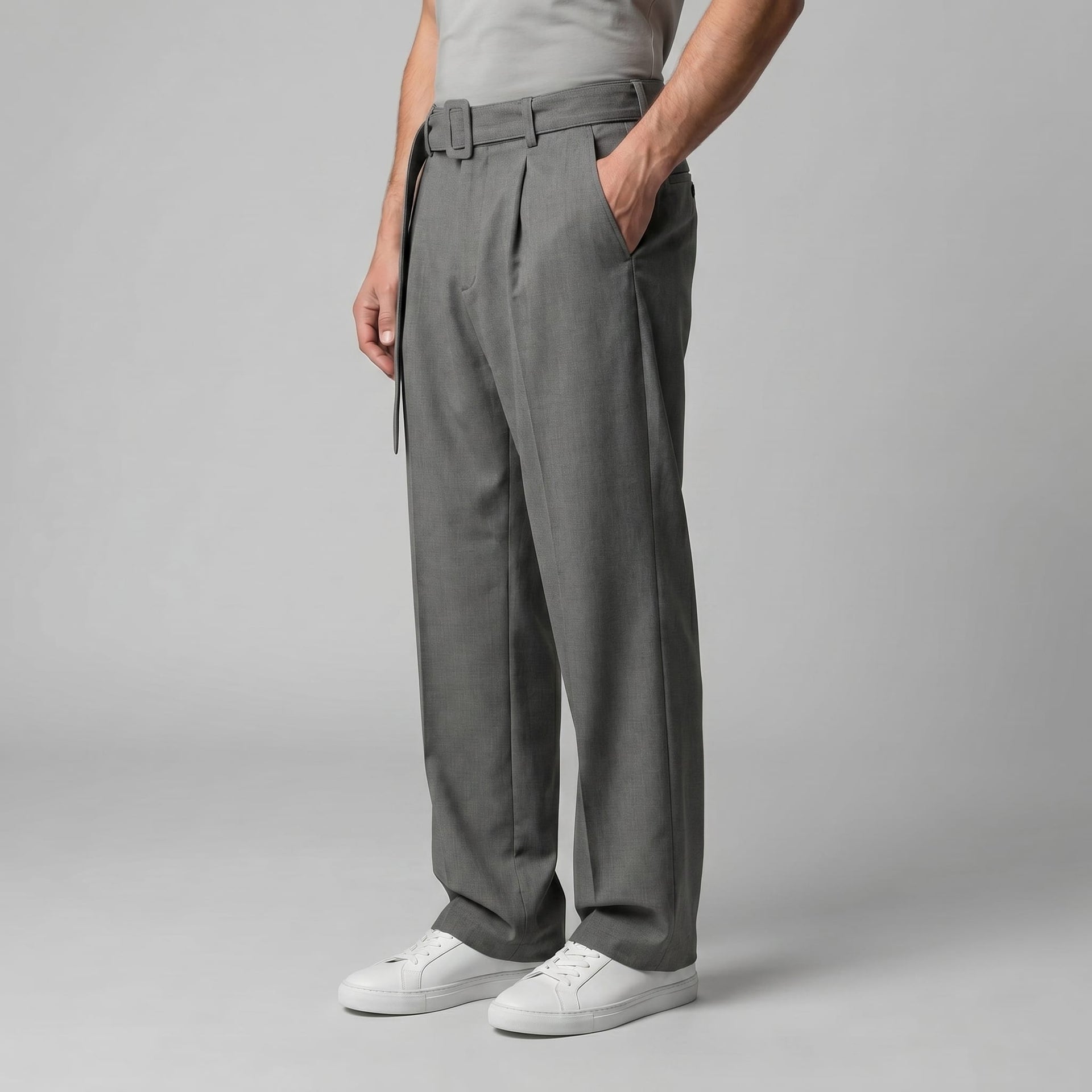 Cortland Belted Wide Leg Pants
