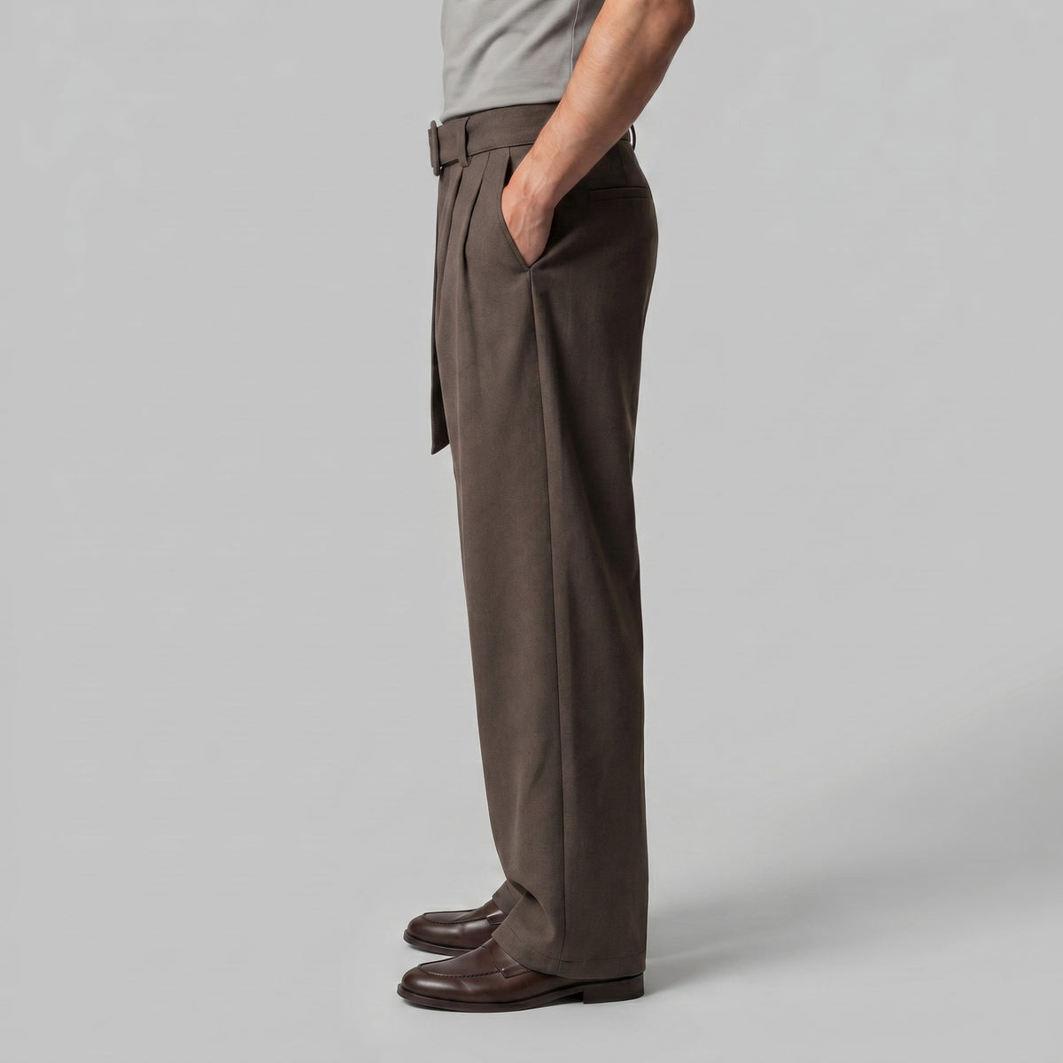 Cortland Belted Wide Leg Pants