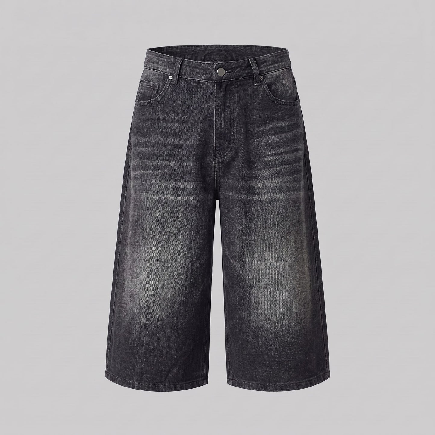 Goddard Wide Leg Denim Shorts_14