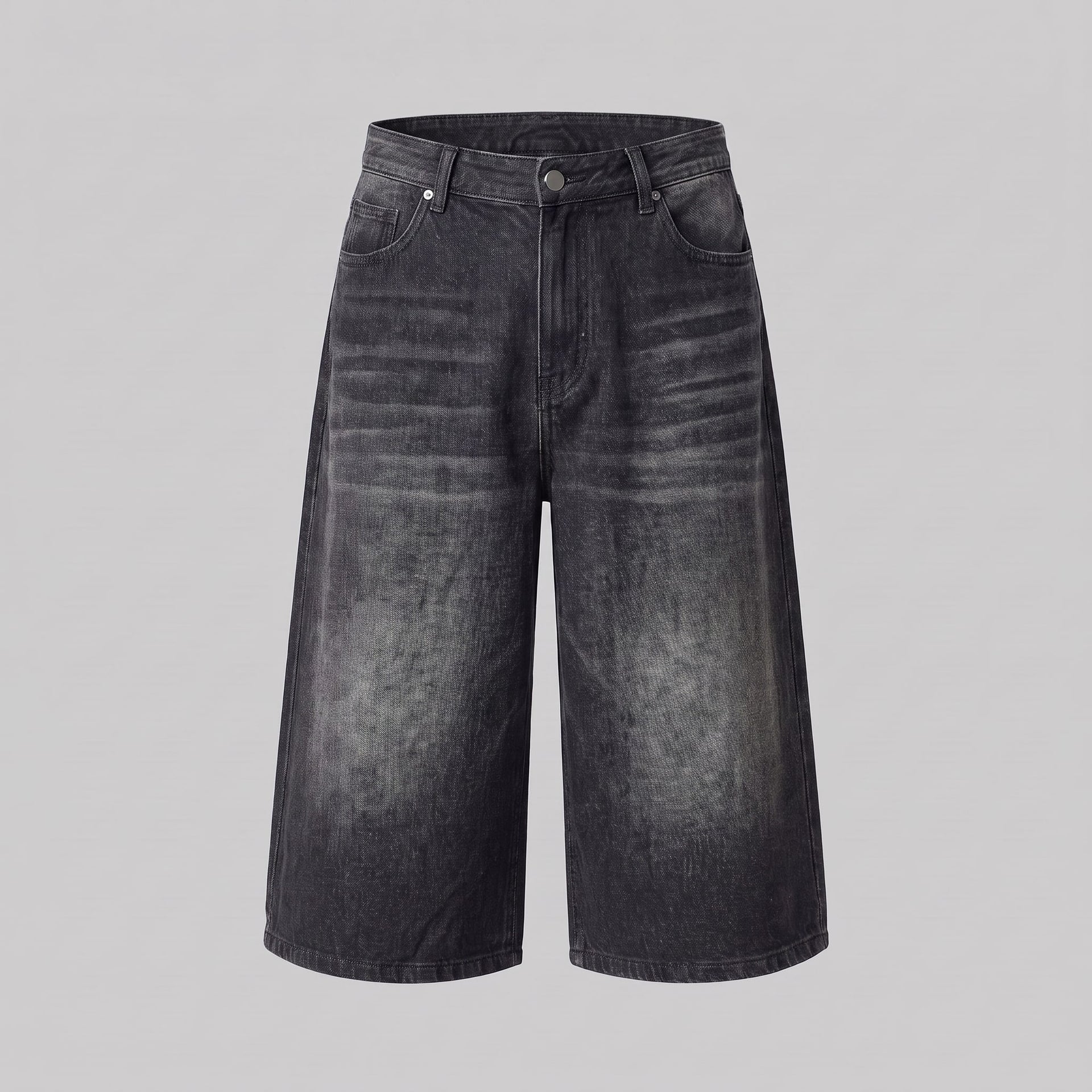 Goddard Wide Leg Denim Shorts