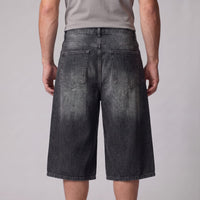 Goddard Wide Leg Denim Shorts