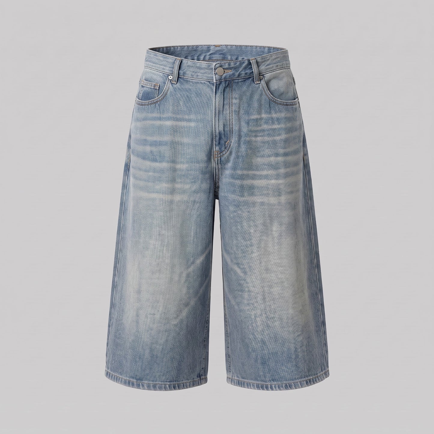Goddard Wide Leg Denim Shorts_2