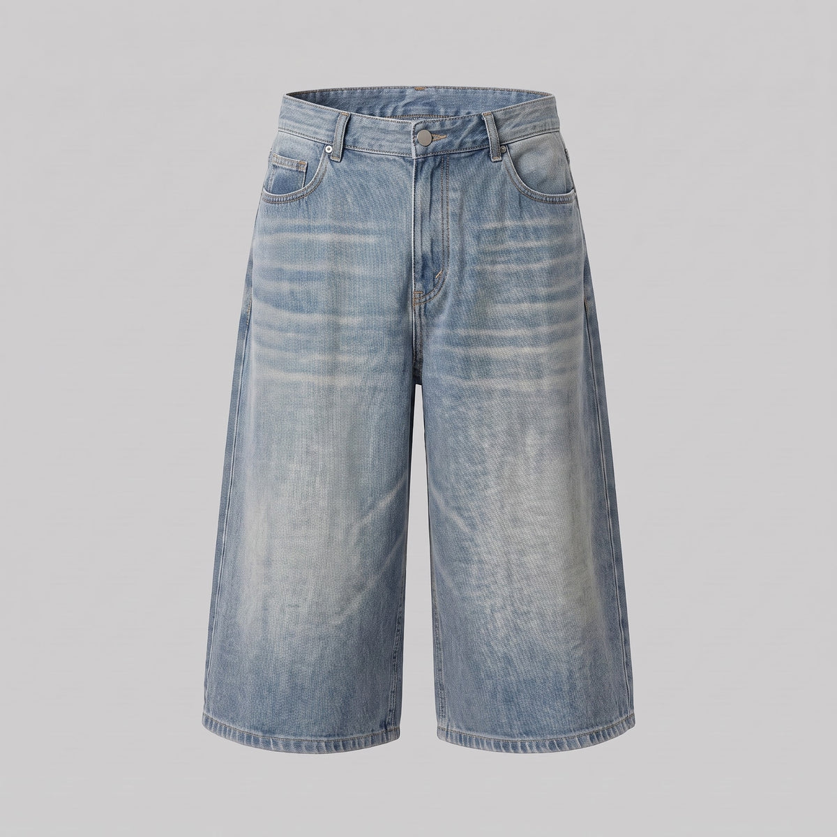 Goddard Wide Leg Denim Shorts