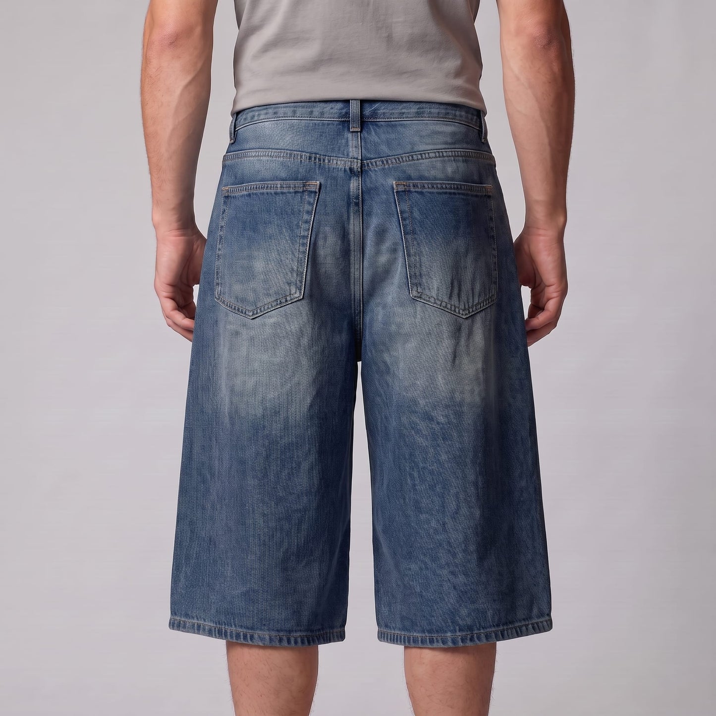 Goddard Wide Leg Denim Shorts_21