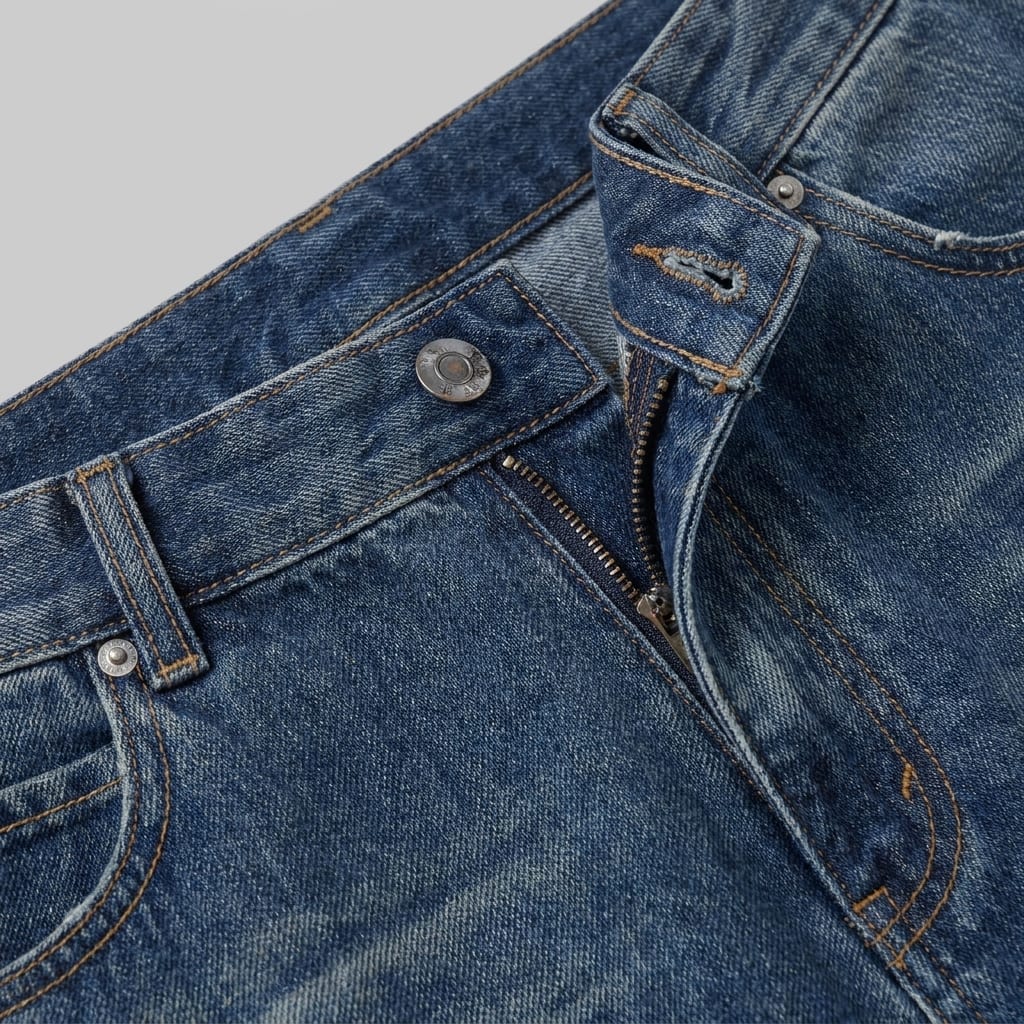 Goddard Wide Leg Denim Shorts
