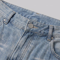 Goddard Wide Leg Denim Shorts