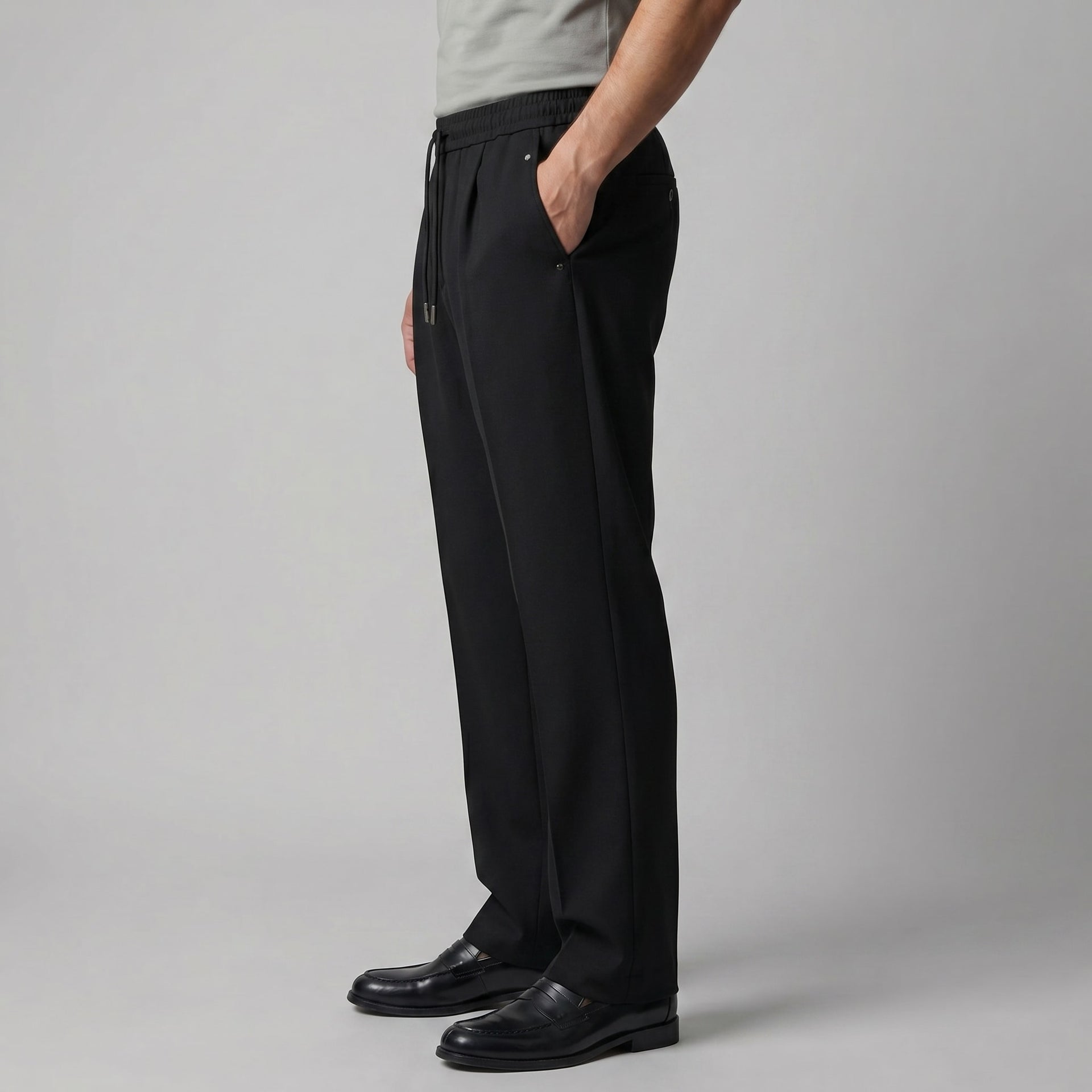 Copeland Drawstring Wide Leg Pants
