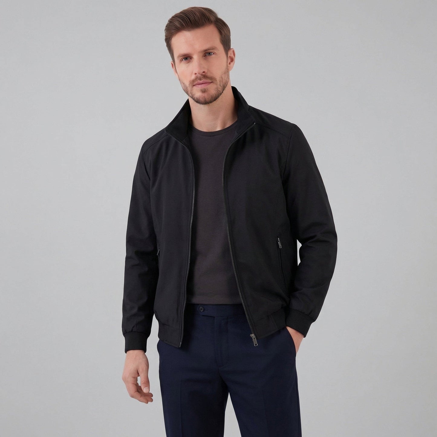 Kilmer Windproof Stand Collar Jacket_1