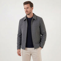 Kimball Wool Blend Zip Jacket