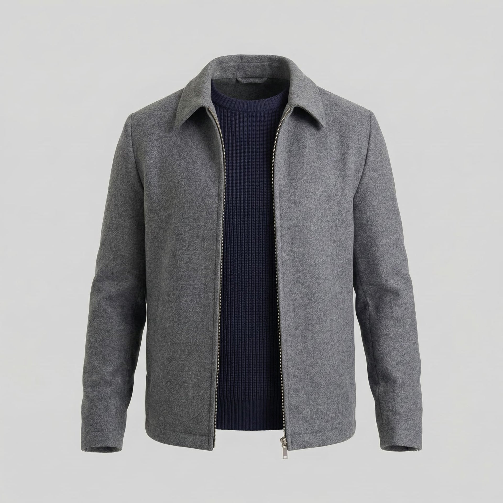 Kimball Wool Blend Zip Jacket