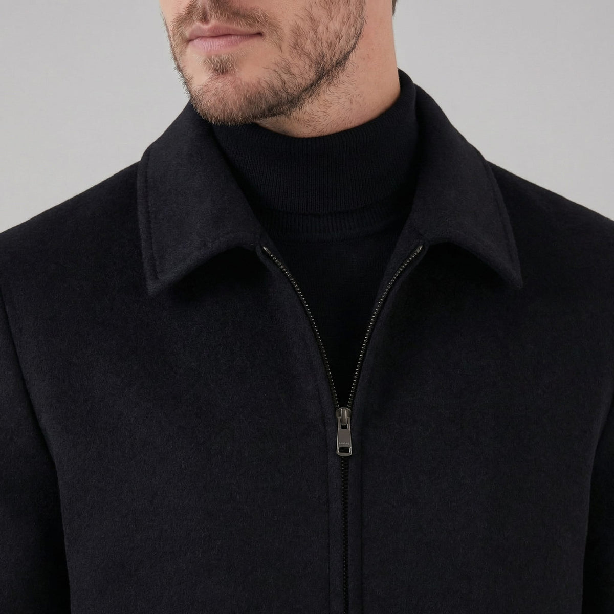 Kimball Wool Blend Zip Jacket