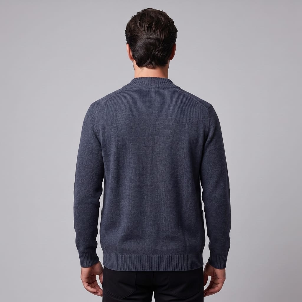 Ignatius Wool Button Front Cardigan
