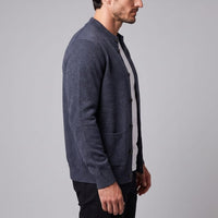 Ignatius Wool Button Front Cardigan