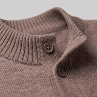 Ignatius Wool Button Front Cardigan