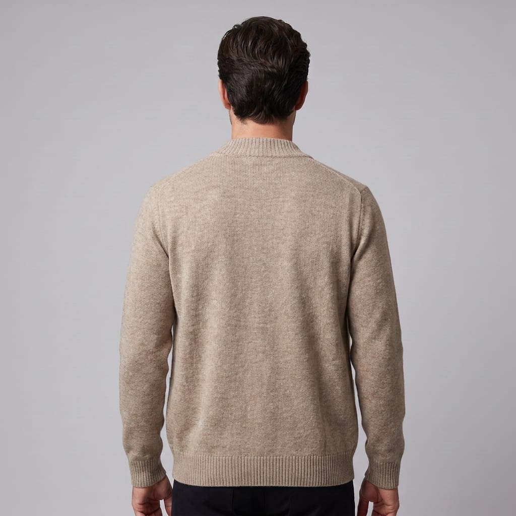 Ignatius Wool Button Front Cardigan_2