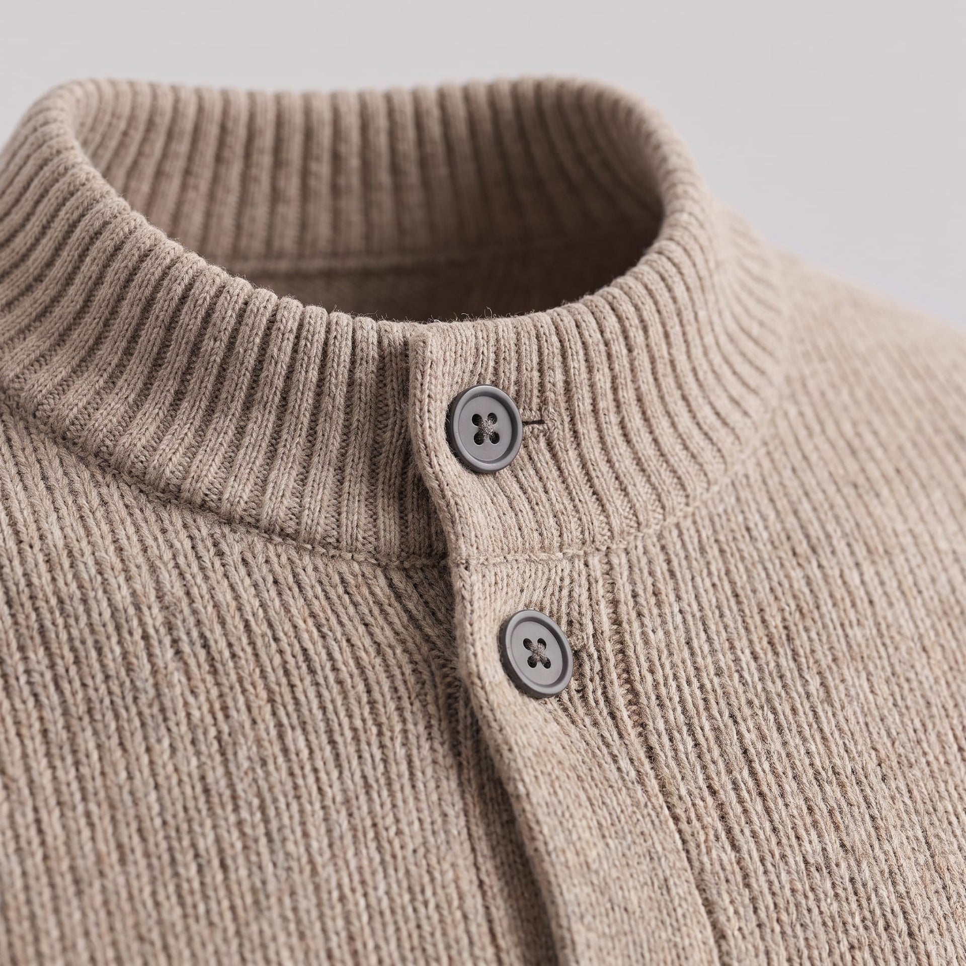 Ignatius Wool Button Front Cardigan