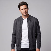 Ignatius Wool Button Front Cardigan