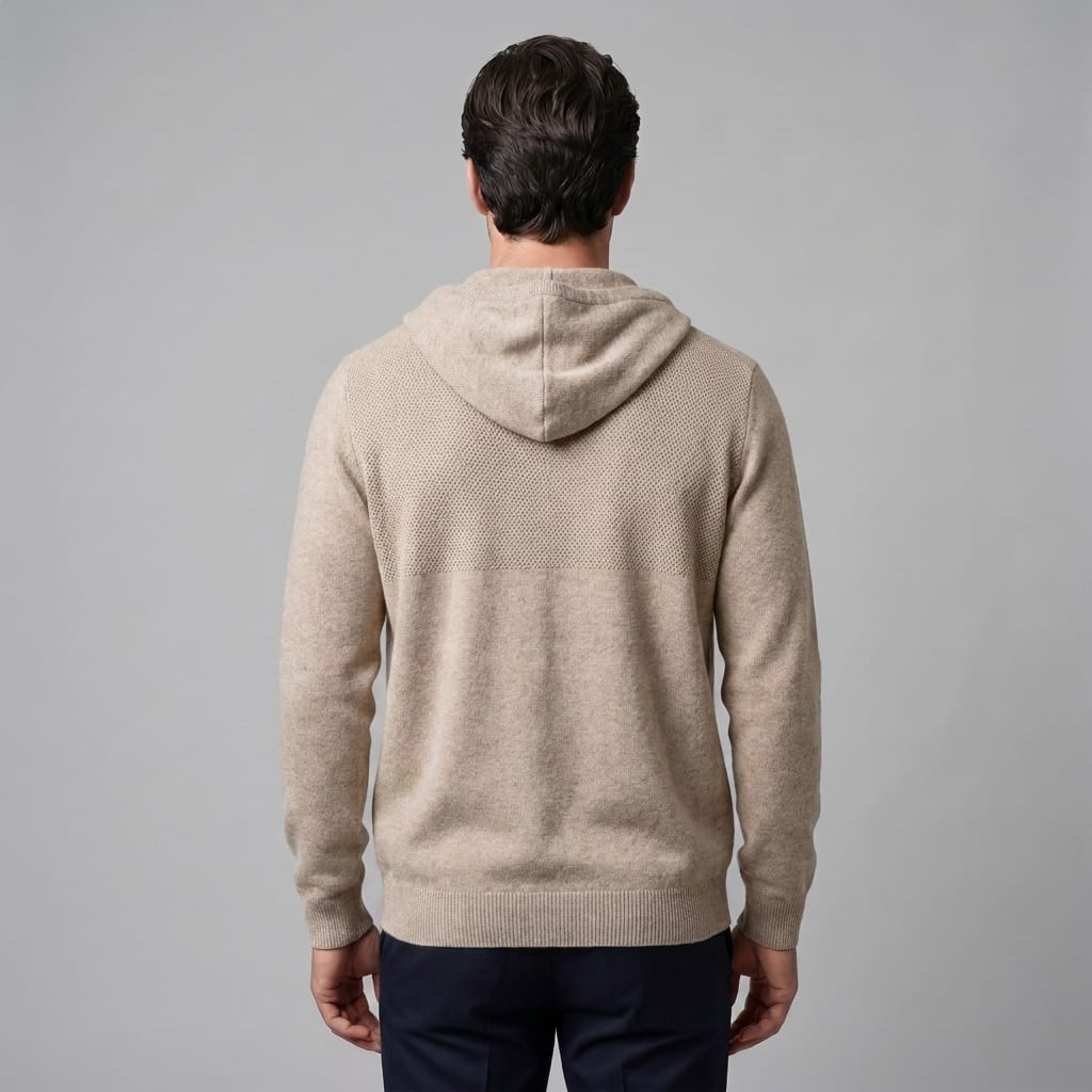 Irving Wool Zip Up Hoodie