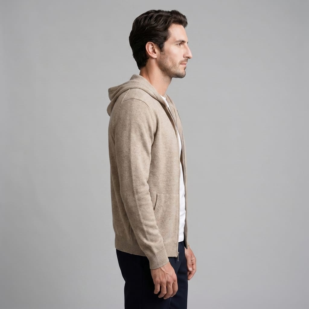 Irving Wool Zip Up Hoodie
