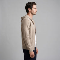 Irving Wool Zip Up Hoodie