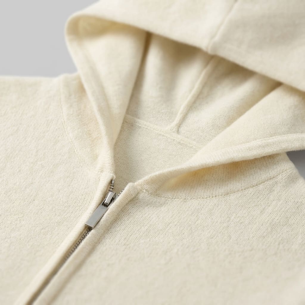 Irving Wool Zip Up Hoodie