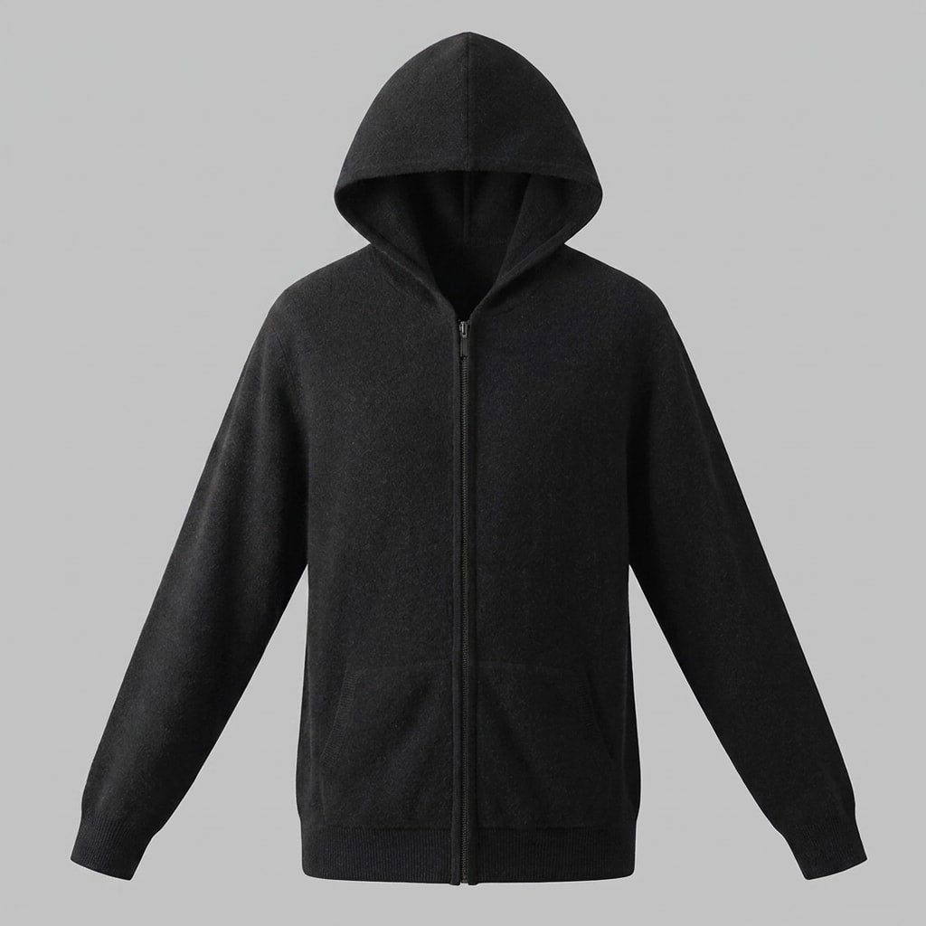 Irving Wool Zip Up Hoodie