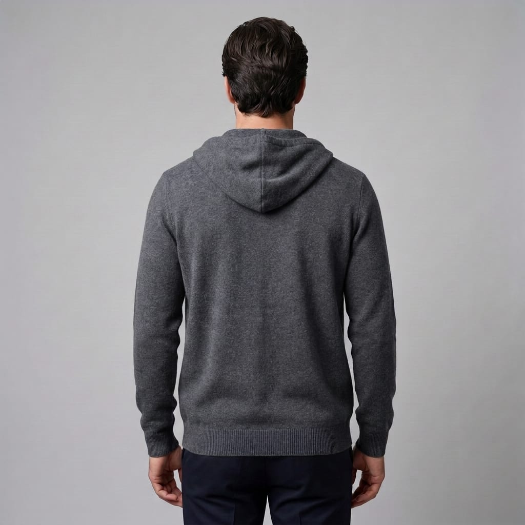 Irving Wool Zip Up Hoodie
