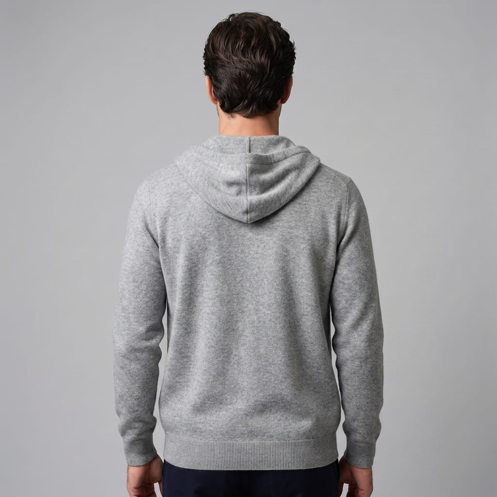 Irving Wool Zip Up Hoodie