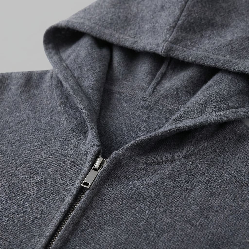 Irving Wool Zip Up Hoodie