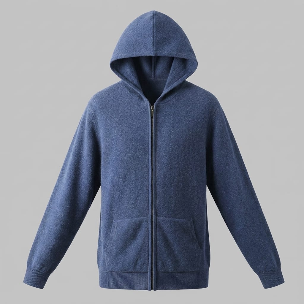 Irving Wool Zip Up Hoodie