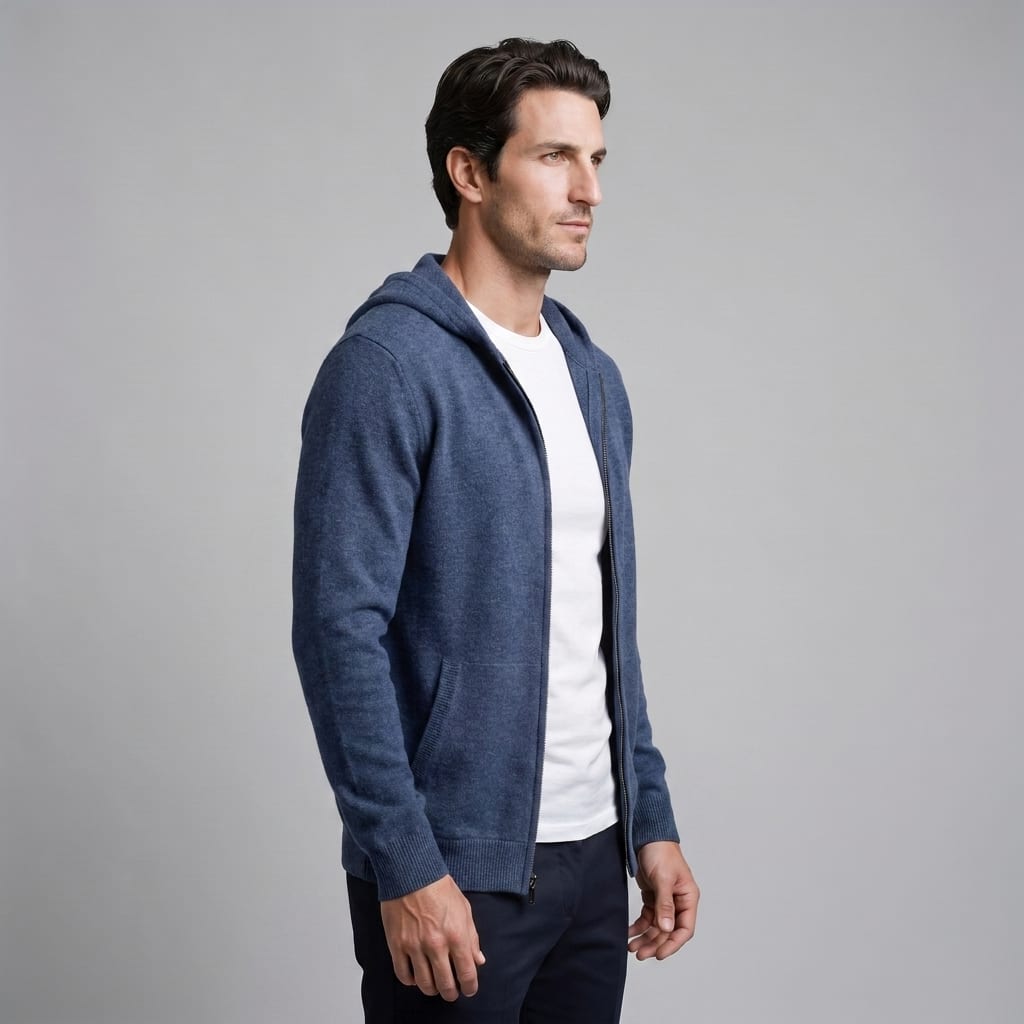 Irving Wool Zip Up Hoodie