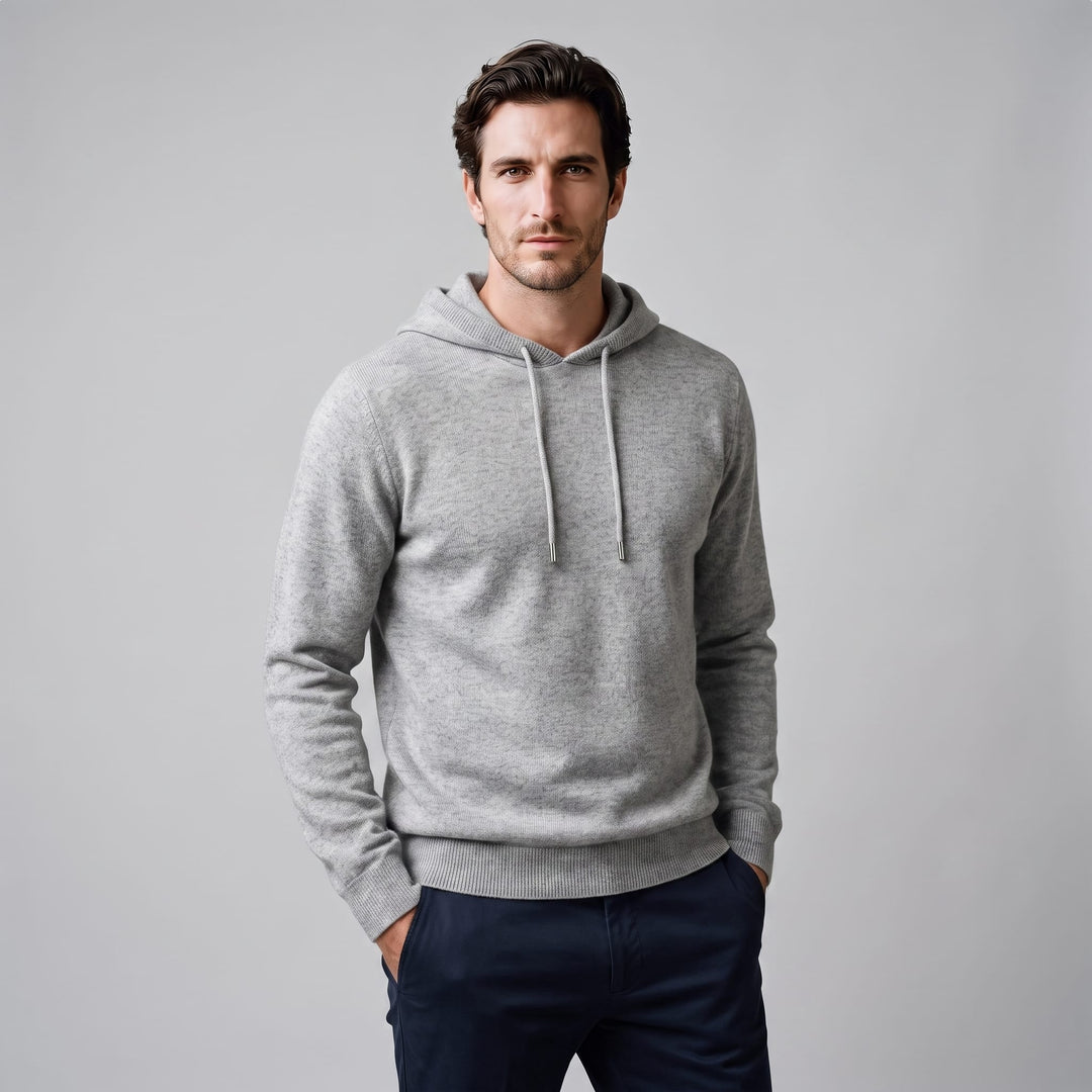 Jarrett Wool Drawstring Hoodie