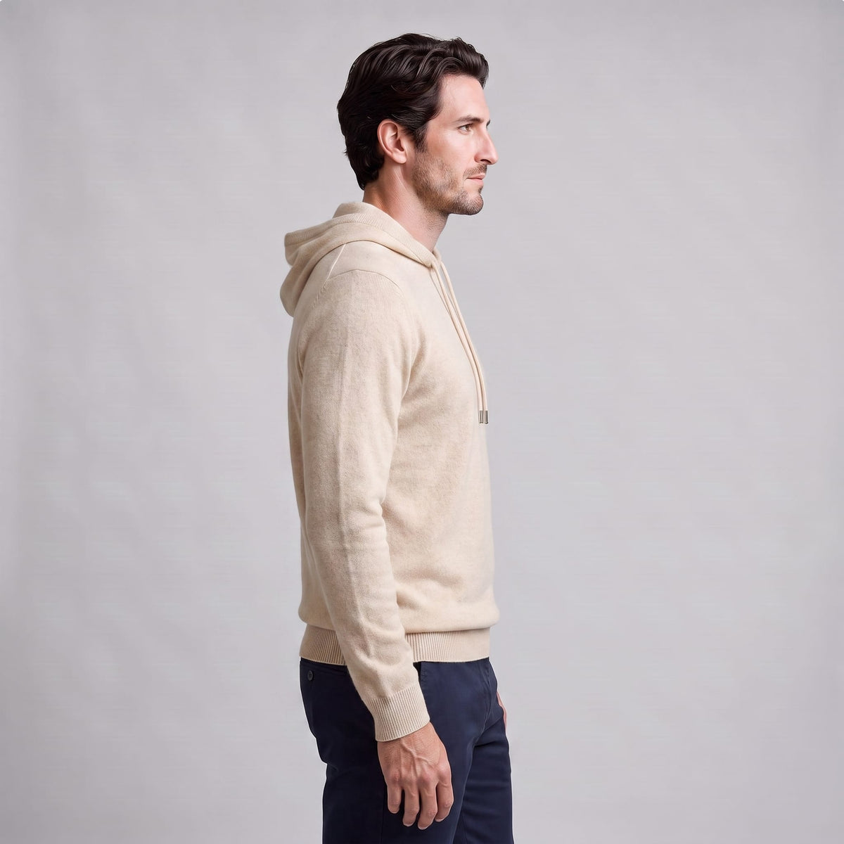 Jarrett Wool Drawstring Hoodie