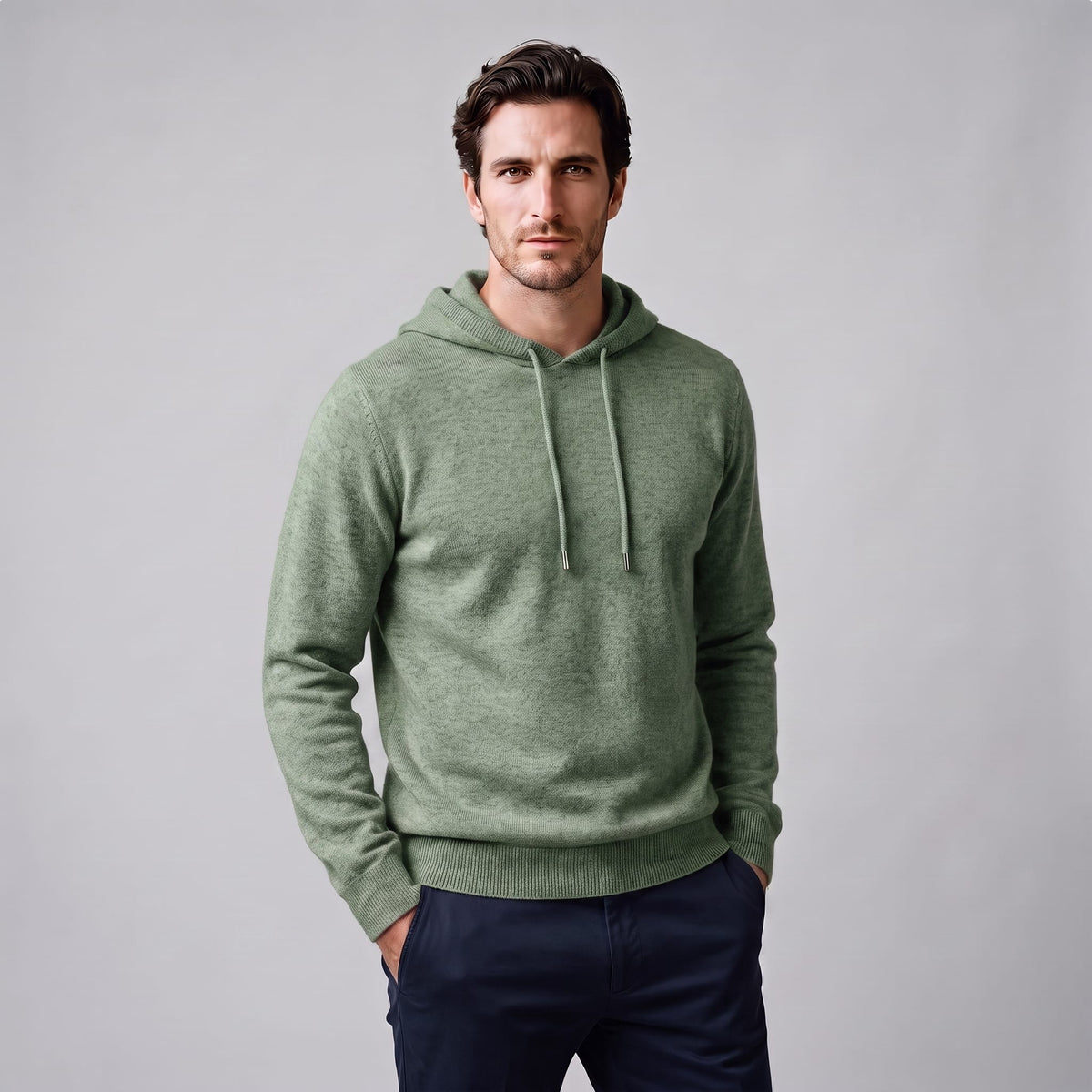 Jarrett Wool Drawstring Hoodie