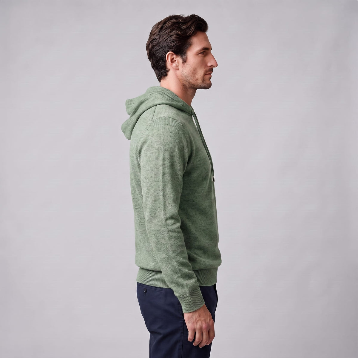 Jarrett Wool Drawstring Hoodie