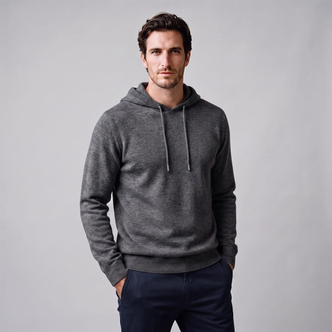Jarrett Wool Drawstring Hoodie