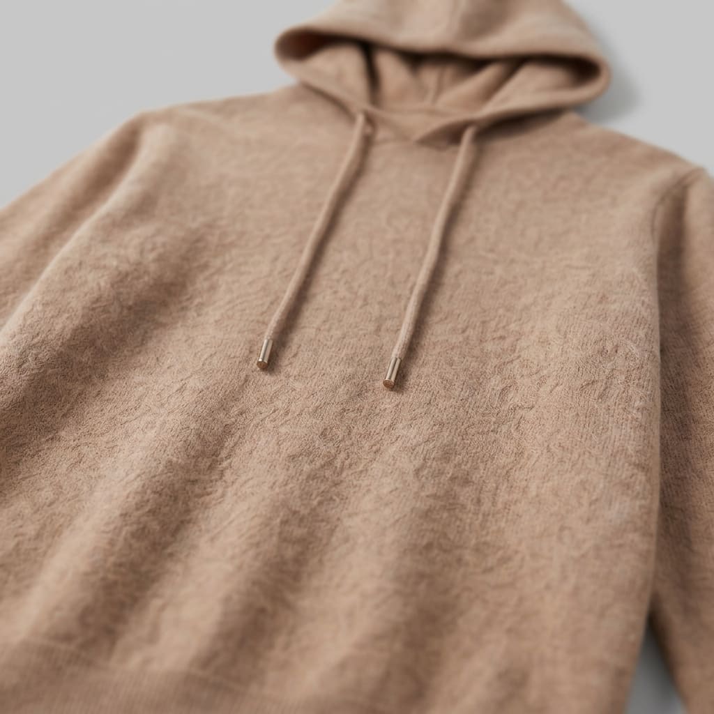 Jarrett Wool Drawstring Hoodie
