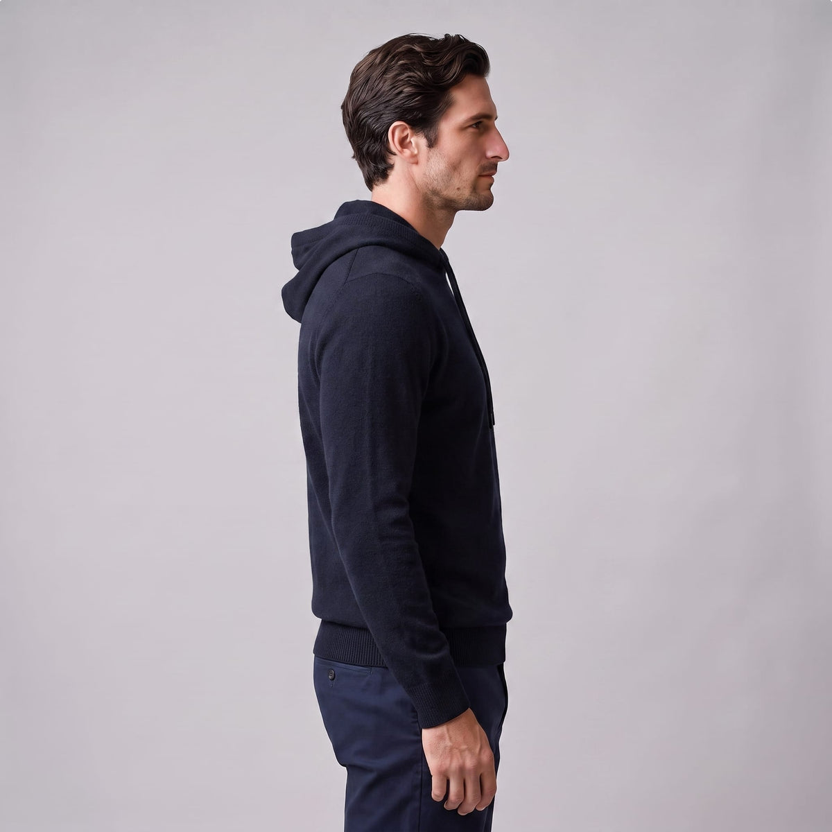 Jarrett Wool Drawstring Hoodie